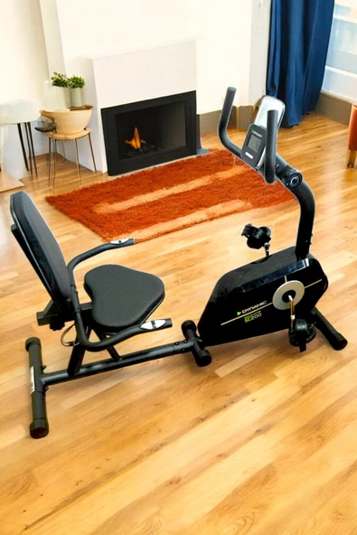 Dynamic Star Collection SC200 Manyetik Yatay Kondisyon Bisikleti, Sessiz Çalışır, Elden Nabız Ölçer - 2