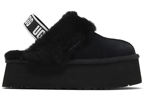 Ugg Funkette Slipper Black