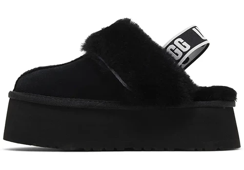 Ugg Funkette Slipper Black - 2