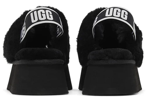 Ugg Funkette Slipper Black - 4