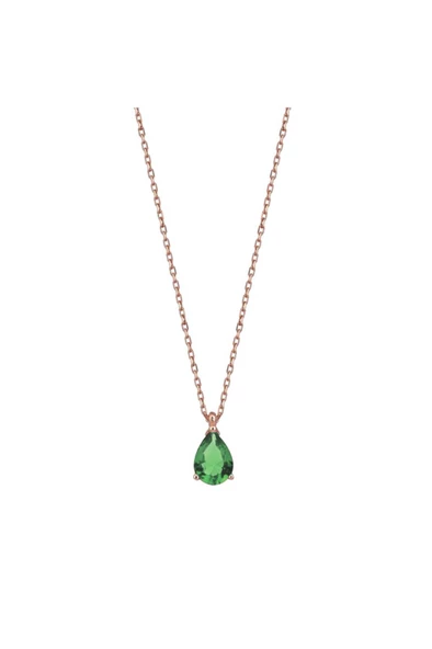 3 Renk Seçenekli Damla Otantik Kolye - 4