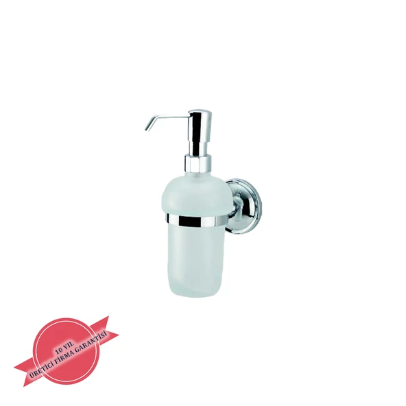 İGK YAPI - ÇELİK BANYO BELLA MONTAJLI SIVI SABUNLUK CAMLI (BS10-013) - 3