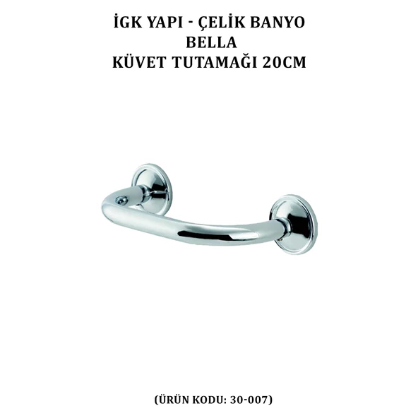 İGK YAPI - ÇELİK BANYO BELLA KÜVET TUTAMAĞI 20CM (30-007) - 2