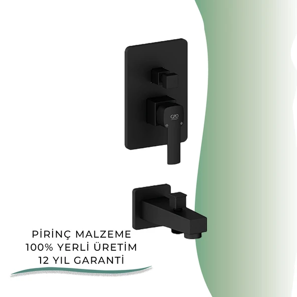 İGK YAPI - GPD Pedra Tam Ankastre Banyo Bataryası  (MTA160-S)