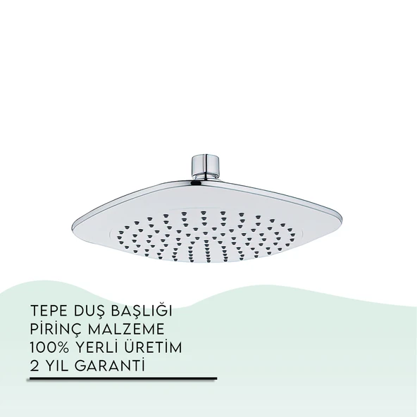 İGK YAPI - TEMA Bianco Tepe Duş Başlığı (55230)