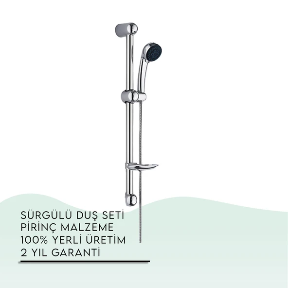 İGK YAPI - TEMA Econ Sürgülü Duş Seti (51040)