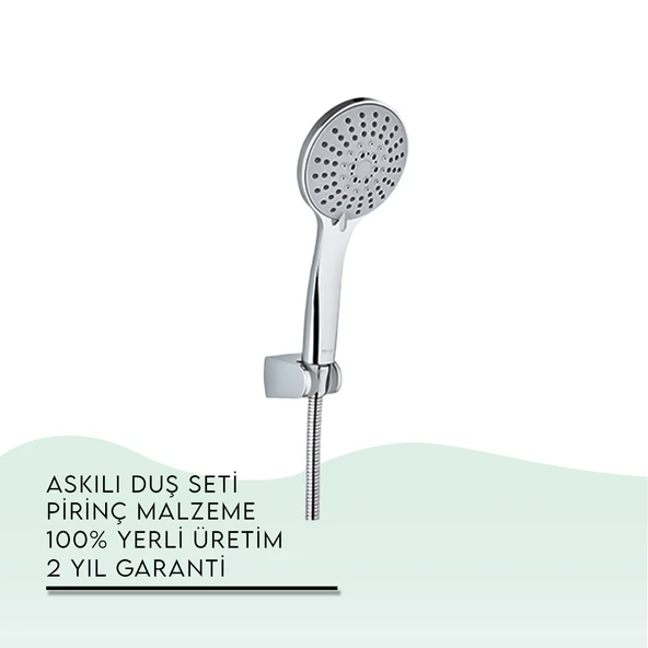 İGK YAPI - TEMA Tondo Askılı Duş Seti (52095)