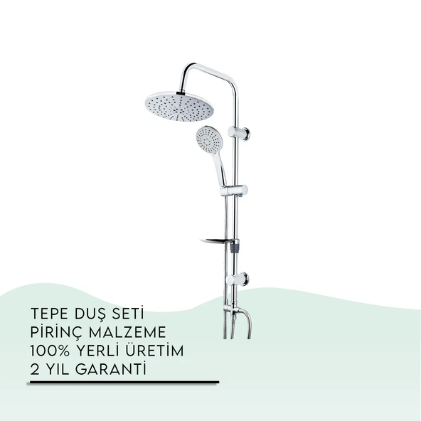 İGK YAPI - TEMA Rain Tondo Tepe Duş Seti (53230)
