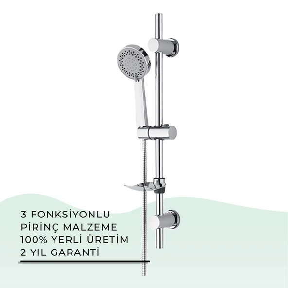 İGK YAPI - TEMA Dinamik Tondo Sürgülü Duş Seti (51035)