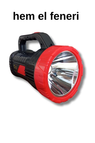 Ultra Güçlü 3000 Metre Mesafeli 8 Saat Çalışma Süreli5w El Feneri Projektör Gk-6608 - 6