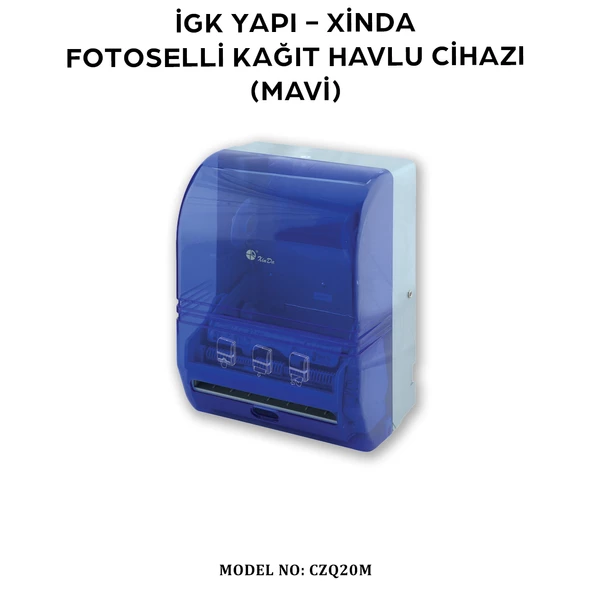 İGK YAPI - XinDa Fotoselli Mavi Kağıt Havlu Makinesi (CZQ20-M) - 2