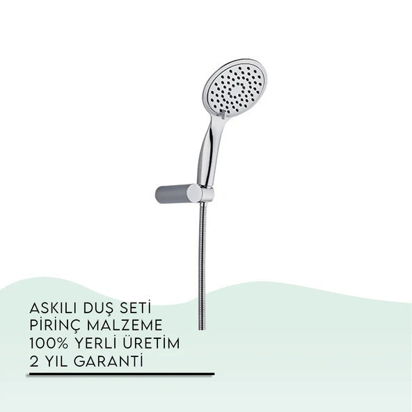 İGK YAPI - TEMA Slim Askılı Duş Seti (52020)