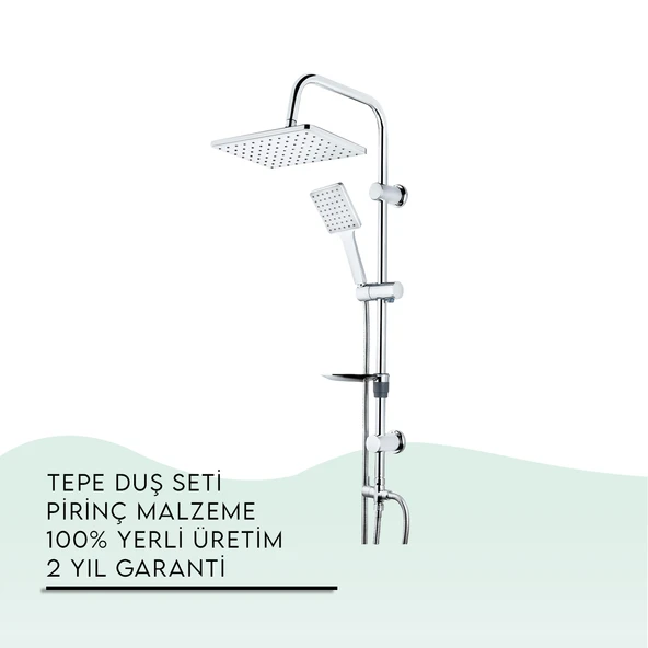 İGK YAPI - TEMA Rain Carismo Tepe Duş Seti (53242)