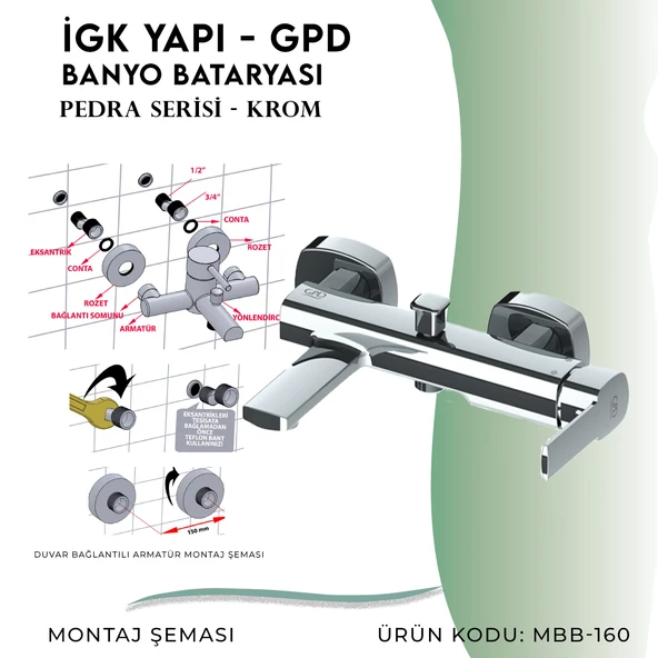 İGK YAPI - GPD Pedra Banyo Bataryası  (MBB160) - 5