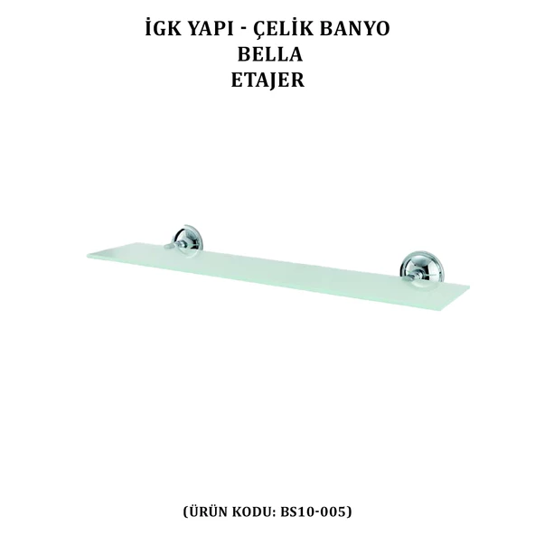 İGK YAPI - ÇELİK BANYO BELLA ETAJER (BS10-005) - 3