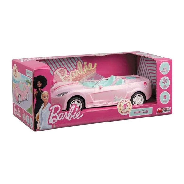 Barbie'nin Mini Rüya Arabası Uzaktan Kumandalı 27mhz Işıklı - S00063758