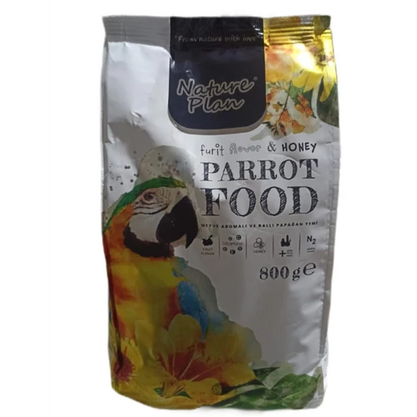 Nature Plan Papağan Yemi 800 Gr  Skt:10/2025