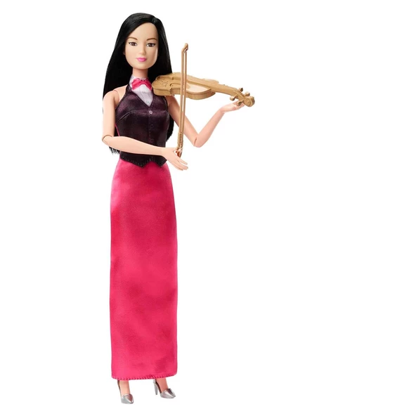 Barbie Kariyer Bebekleri Serisi Müzisyen Barbie DVF50-HKT68 - 2