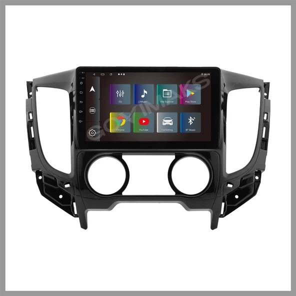 GOVİMAKS MİTSUBİSHİ L200 2015-2022 MANUEL KLİMA 6 GB RAM 128 GB HAFIZA ANDROID MULTIMEDIA TEYP - 8