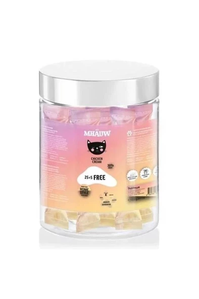 Mhauw Multi Vitaminli Tavuklu Kedi Ödül 15gr*30 lu Kavanoz  Skt:06/2027 ürün görseli