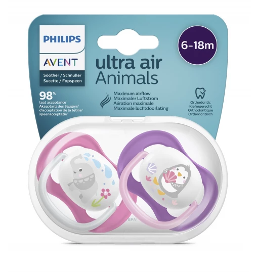 Avent Ultra Air Emzik 6-18 Ay Kız