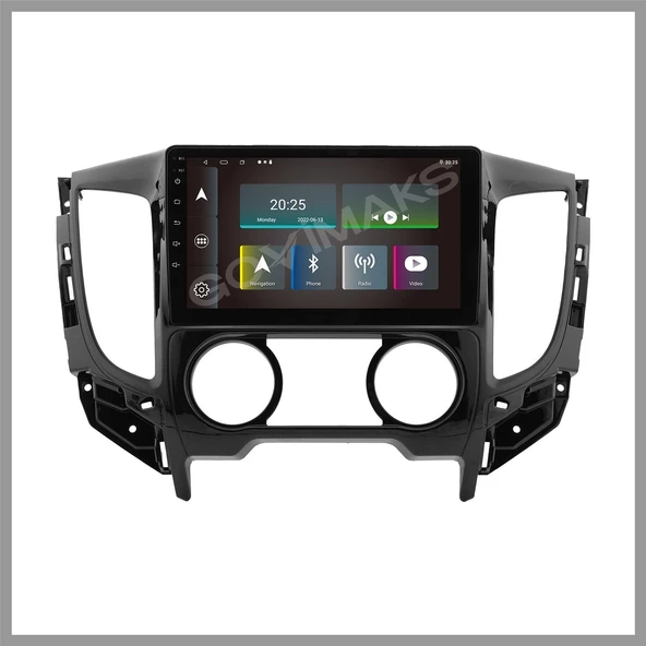 GOVİMAKS MİTSUBİSHİ L200 2015-2022 MANUEL KLİMA 6 GB RAM 128 GB HAFIZA ANDROID MULTIMEDIA TEYP - 7