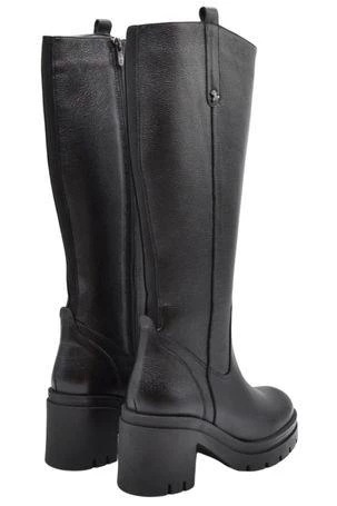 VENÜS 2351307K KALIN PLATFORM TOPUK DERİ GÜNLÜK KADIN ÇİZME - 4