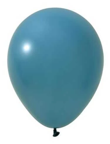 BALON DÜZ 12 İNC OKYANUS MAVİ 100 ADET ürün görseli 1