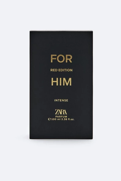 ZARA FOR HIM RED EDITION INTENSE PARFUM 100 ML  İNDİRİMSEHRİ - 4