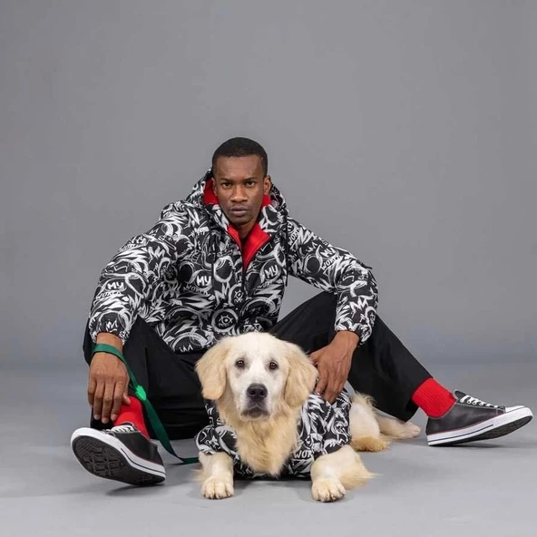 Lindo Dogs People Quantum Unisex Yağmurluk Siyah Beden Large - 3