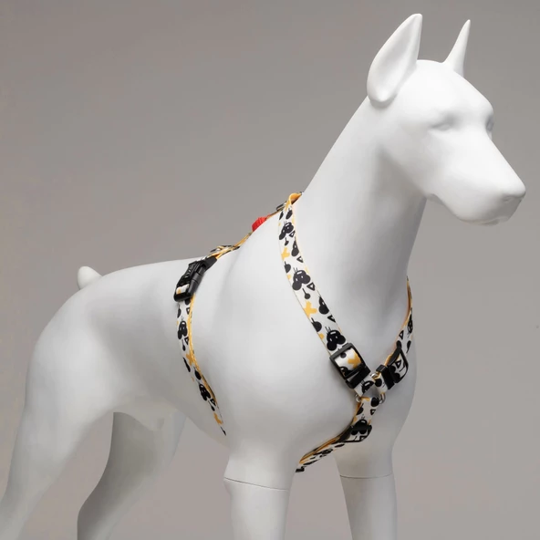 Lindo Dogs Bad Mouse H Tipi Köpek Göğüs Tasması Beden Medium - 2