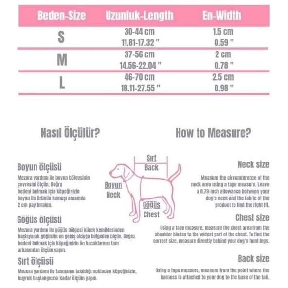 Lindo Dogs Pink Dream Köpek Gezdirme Kayışı Mavi/Pembe Medium - 5