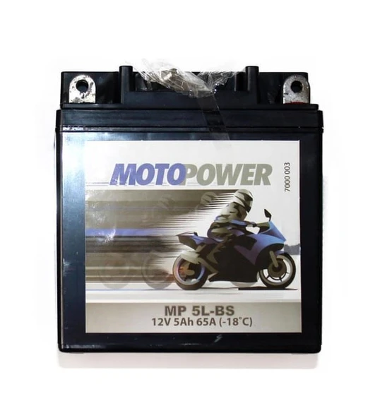 YAMAHA YBR 125 AKÜ 12N5L-BS MOTOPOWER (VARTA)
