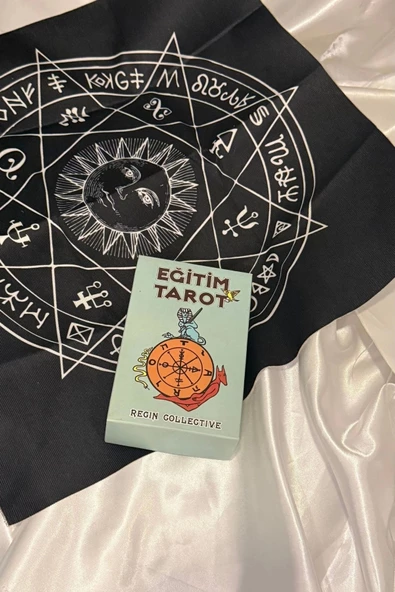 Eğitim Tarot Orjinal Tarot Kart Eğitim Tarot Destesi Ve Kitabı Ve Örtüsü - 5