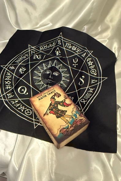 Tarot Orjinal Tarot Kart Regin Collegtive Antik Tarot Başlangıç Tarot Destesi Ve Kitabı Örtüsü - 5