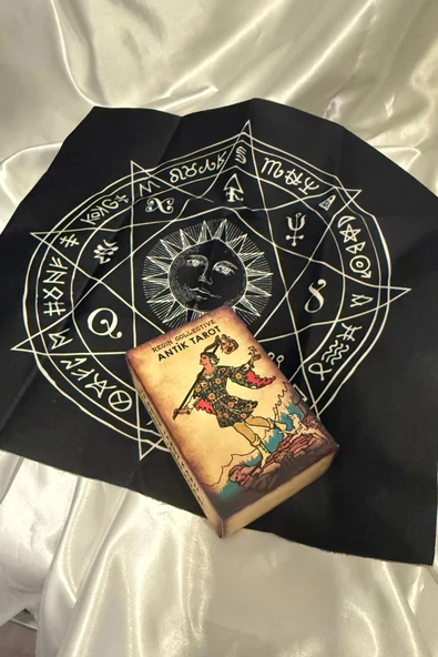 Tarot Orjinal Tarot Kart Regin Collegtive Antik Tarot Başlangıç Tarot Destesi Ve Kitabı Örtüsü - 3