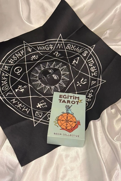 Eğitim Tarot Orjinal Tarot Kart Eğitim Tarot Destesi Ve Kitabı Ve Örtüsü - 8