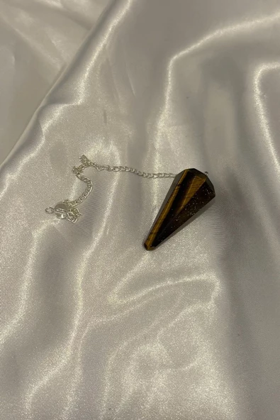 Kaplangözü Doğaltaş Pandül Sarkaç Doğaltaş Kaplangözü 4cm Temizleme Palosanto - 8