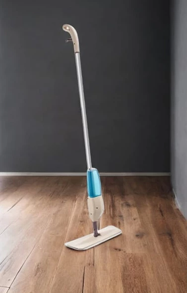 Spray Mop Su Hazneli ve Püskürtmeli Çok Amaçlı ve Pratik Paspas Temizlik Seti Sprey Mop