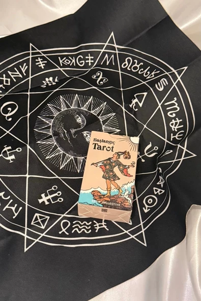 Tarot Orjinal Tarot Kart Regin Collegtive Başlangıç Tarot Destesi Ve Kitabı Örtüsü - 6
