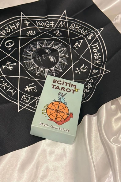 Eğitim Tarot Orjinal Tarot Kart Eğitim Tarot Destesi Ve Kitabı Ve Örtüsü