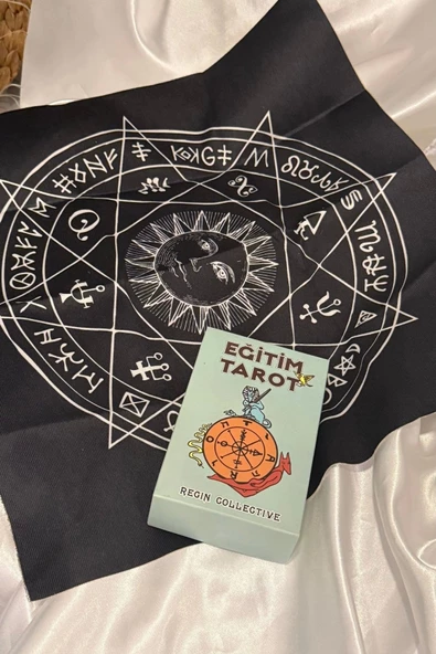 Eğitim Tarot Orjinal Tarot Kart Eğitim Tarot Destesi Ve Kitabı Ve Örtüsü - 4