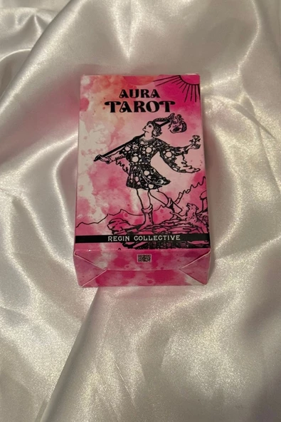 Auro Tarot Orjinal Tarot Kart Aura Tarot Destesi Ve Kitabı Pembe