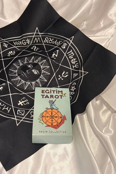 Eğitim Tarot Orjinal Tarot Kart Eğitim Tarot Destesi Ve Kitabı Ve Örtüsü - 3