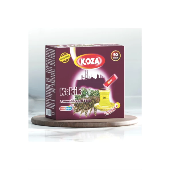 Koza Tek İçimlik Kekik Aromalı Toz İçecek 50'li