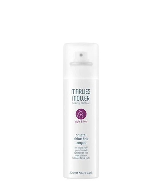 Marlies Möller Crystal Shine Hair Lacquer 200 ml Parlatıcı Sprey ürün görseli 1
