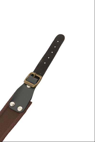 Tüfek Askı Kayışı - Savage - 4 cm Kolon - Kahve - 3