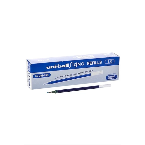 Uni-Ball Signo Board Yedeği 1.0 Mavi 12'li