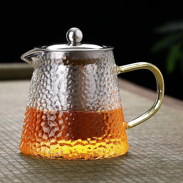 Zen Cam Demlik 550 ml + 6'lı Çay Paketi Hediye - 4