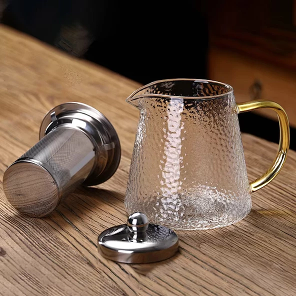 Zen Cam Demlik 550 ml + 6'lı Çay Paketi Hediye - 6